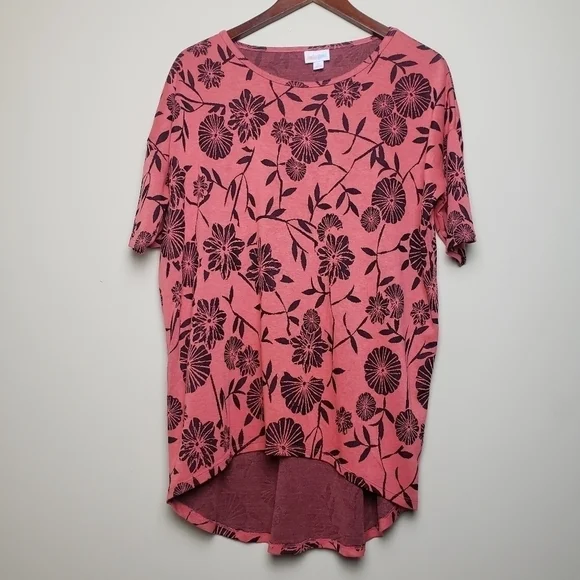 LULAROE Floral Printed Comfy Tunic Top - Picture 1 of 5
